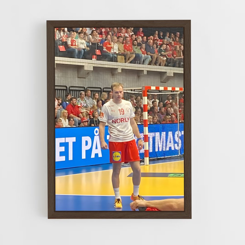 Poster Mathias gidsel – affiche Handball (vue 5)